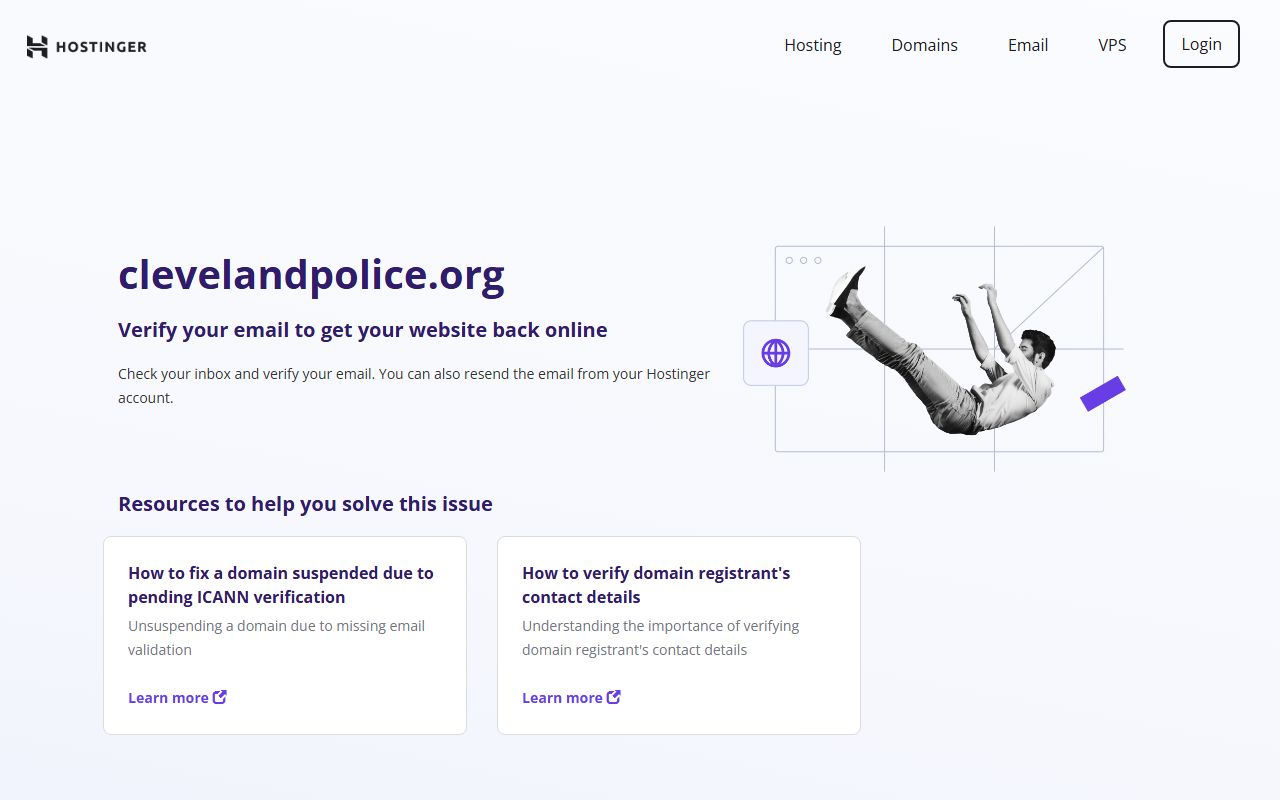 Cleveland Police Department website for Cleveland white pages records