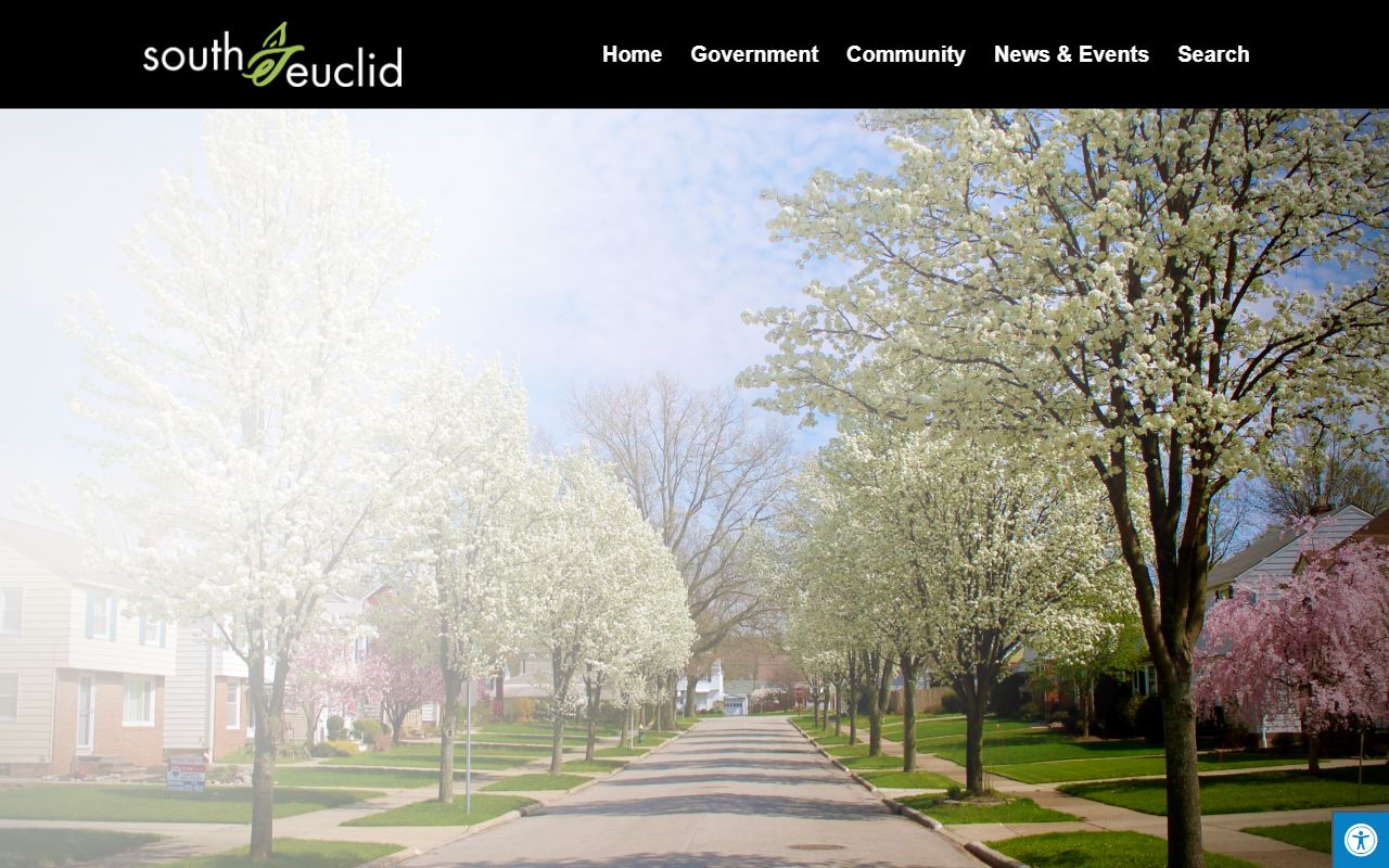 South Euclid city website for white pages and public records access